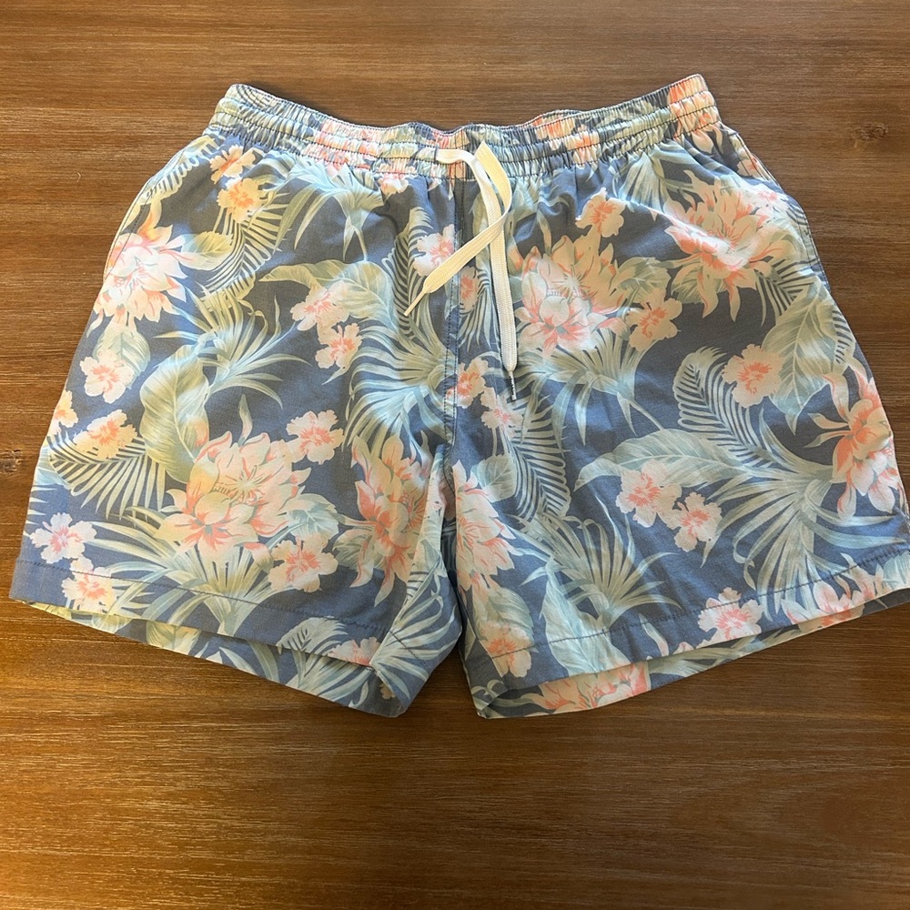 Chubbies Classic Swim Trunks- Faded Tropical Print